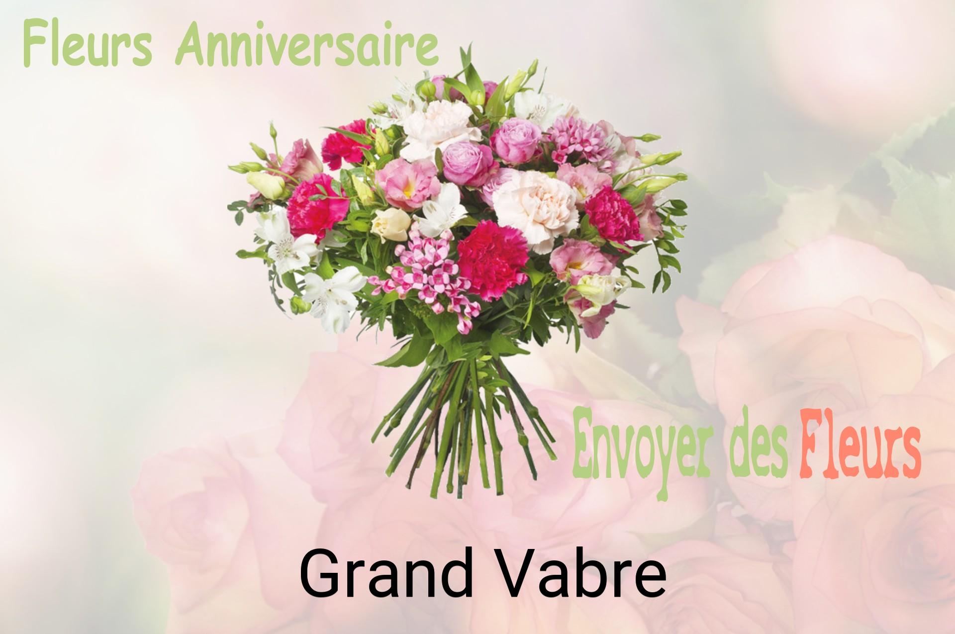 Bouquet de fleurs d’anniversaire livré à Grand-Vabre